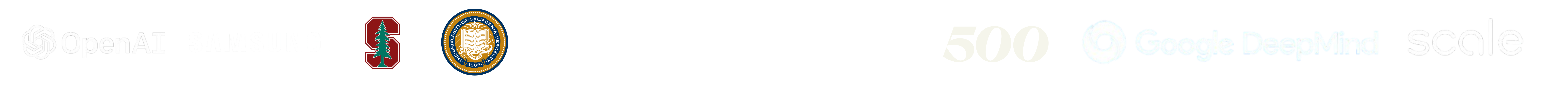 Logos of collaborators and mentors